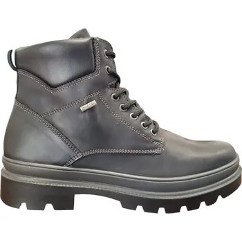 Pánská zimní obuv IMAC I3320z61 Pánské zimní kotníkové boty černé 45