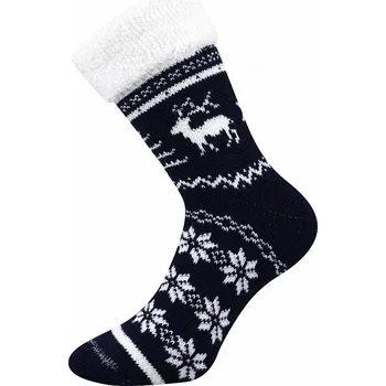 Pánské ponožky BOMA & LONKA Ponožky Norway Modrá Velikost: 39/42