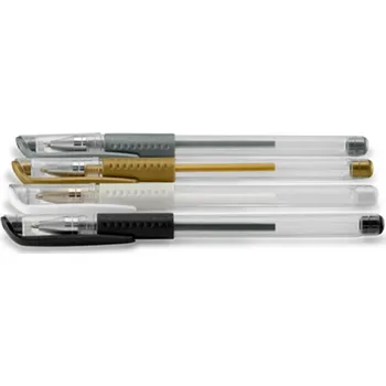 HAMA Gel Pens Neon sada gelových popisovačů - stříbrný, růžový, zelený, limetkový, modrý, oranžový