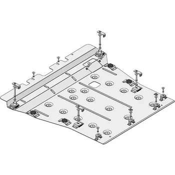 Kryt motoru Ocelový kryt motoru a převodovky Toyota Highlander 2,5 HYBRID 2019-