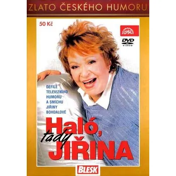 DVD film Jiřina Bohdalová: Haló, tady Jiřina (DVD pošetka)