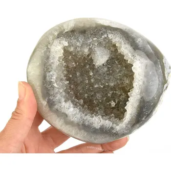 Přírodní kámen Geoda z achátu 786g