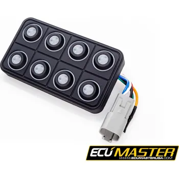 Klávesnice Ecumaster CAN KEYBOARD 8 místný ovládací panel