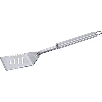 Obracečka Vroubkovaná lopatka grilovací z nerezové oceli 450 mm | CONTACTO, 5661/450
