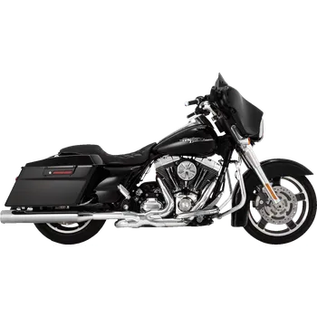 Výfuk pro motocykl Výfuk VANCE & HINES POWER DUALS pro HARLEY DAVIDSON TOURING rok 2009-2016 viz popis, barva chrom