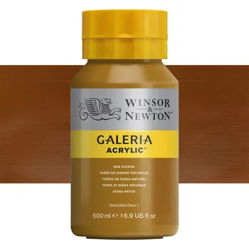Výtvárné potřeby Akrylová barva Winsor & Newton 500ml - Raw Sienna