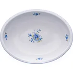 Český porcelán, a.s., Dubí Mísa zapékací oválná, 32,5 cm, pomněnky, Český porcelán