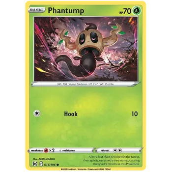 Sběratelská karetní hra Pokémon TCG Phantump 016/196