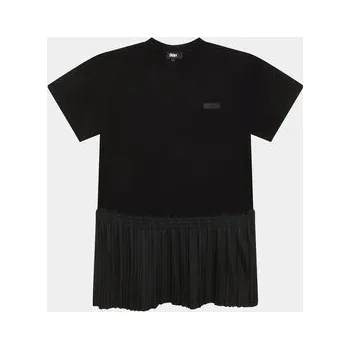 Dámské šaty DKNY Každodenní šaty D32896 S Černá Regular Fit 6Y