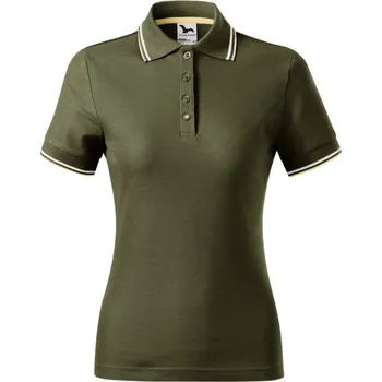 MALFINI Polokošile Focus 233, krátký rukáv, dámská MAL-2336917 2XL Zeleň vojenská