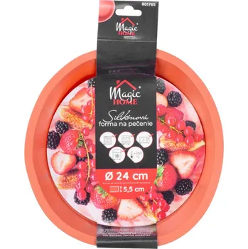 Nádoba na pečení Forma na koláč silikonová 24 x 5 cm