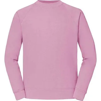 Chlapecké tričko Raglan Men's Pink Sweat Fruit of the Loom Fruit of the Loom růžová 2467296