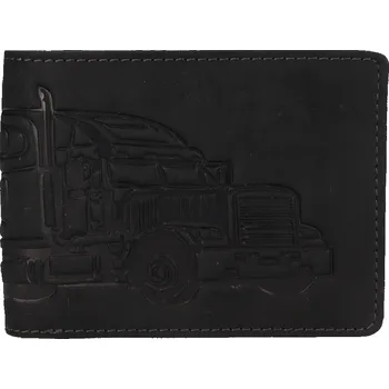 Peněženka LAGEN | Pánská kožená peněženka LAGEN 19173 kamion černá | allBAGS.cz