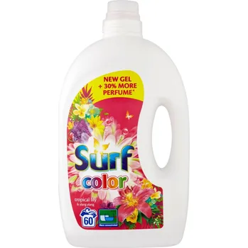 Prací gel Surf Color Tropical Lily & Ylang Ylang prací gel 4,2 l