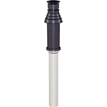 Kotel RIC komín 80/125 PP-AL vertikální černý