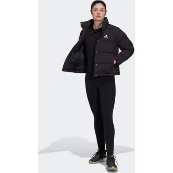 adidas Vatovaná bunda Helionic Relaxed Down HG8696 Černá Loose Fit L