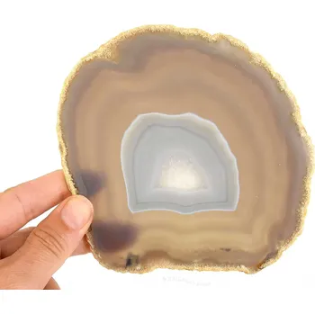 Přírodní kámen Achát přírodní plátek z Brazílie 159g