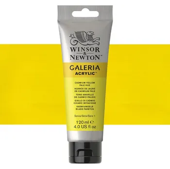 Výtvarná barva Akrylová barva Winsor & Newton 120ml - Cadmium Yellow Pale Hue
