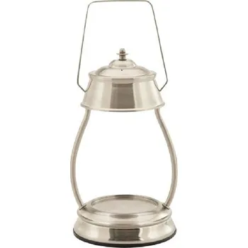Lucerna Candle Warmers nahřívací lampa na svíčky Hurricane niklová