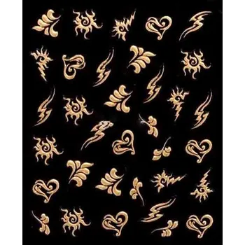 NehtyShop Obtisky na nehty - zlaté ornamenty