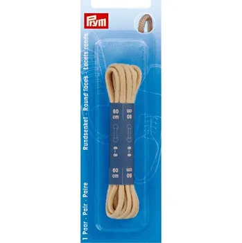 PRYM Kulaté tkaničky 3 mm, 60 cm, béžové