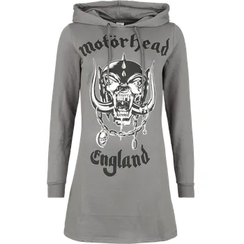 Dámské šaty Středně dlouhé šaty z Motörhead - England - Ženy - šedá