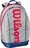 Wilson Junior Backpack 2023, Light Grey/Red/Blue