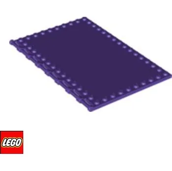 Stavebnice LEGO LEGO® Dílky LEGO Velká Dlaždice 10x16 Madla z jedné strany / Kniha (69934) Barva: Fialová 69934