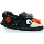 Nanga Fuzzi Pingu Dunkelgrau barefoot bačkory Velikost boty (EU): 27, Vnitřní délka boty: 175, Vnitřní šířka boty: 62