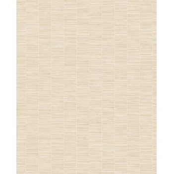 Tapeta Eijffinger Krémová vliesová tapeta na zeď, imitace bambusu, 333430, Emerald, Eijffinger, velikost 0,7 x 10 m