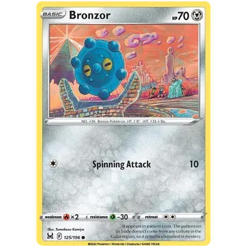 Karetní hra Pokémon TCG Bronzor 125/196