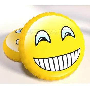 Dekorativní polštářek Polštářek smajlík velký úsměv - 30 cm