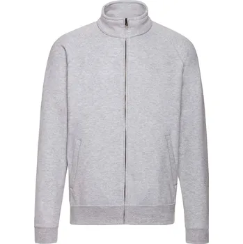 Cizojazyčná kniha Szara bluza męska Sweat Jacket Fruit of the Loom Fruit of the Loom šedá 2467314