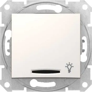 vypínač Schneider Electric SEDNA TLACITKO R.1/0SO CREAM SDN1800123