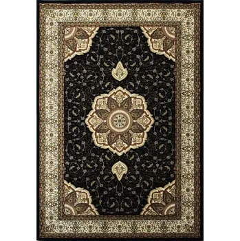Koberec Kusový koberec Anatolia 5328 black Varianta: 100x200 cm