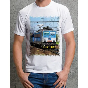 Pánské tričko tričko s lokomotivou 163 047 122