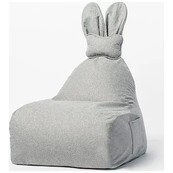 Sedací pytel TheBrooklynKids Sedací vak The Brooklyn Kids FUNNY BUNNY BR-9697 šedá