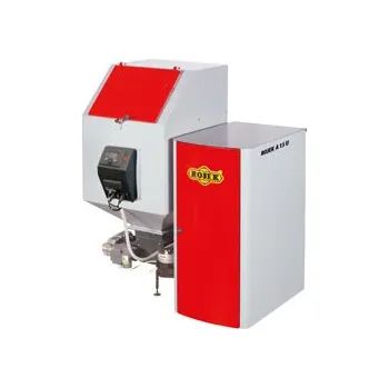 Kotel Automatický kotel ocelový ROJEK A15 (pelety), zásobník 300l 1015003 + 3 roky záruka