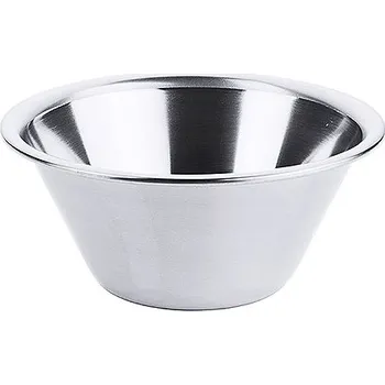 Mísa z nerezové oceli s okrajem a zakulaceným dnem 5,5 l | CONTACTO, 2050/320