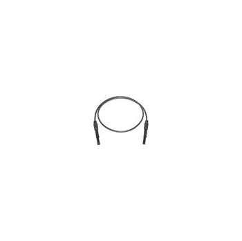 Měřicí kabel MUELLER ELECTRIC BU-P4911A-60-0 Měřicí šňůra 20A banánek 4 mm,z obou stran Ujmen: 1kV černá