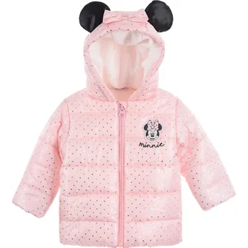 Kojenecká bunda Dívčí zimní bunda DISNEY MINNIE BABY růžová Velikost: 68