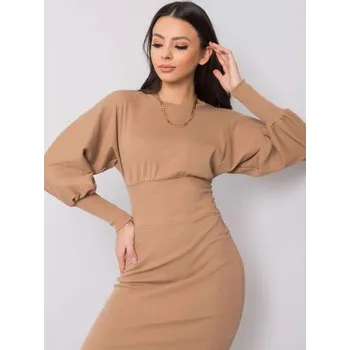 Dámské šaty Dámské šaty Leticia RUE PARIS hnědé