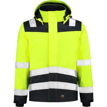 pracovní bunda TRICORP Bunda Midi Parka High Vis Bicolor T51, reflexní, unisex MAL-T519717 2XL Žlutá svítivě
