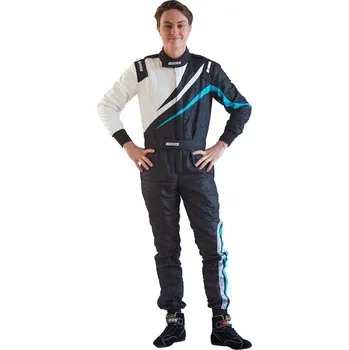 Moto kombinéza FIA Kombinéza RRS EVO Dynamic Black/ Blue