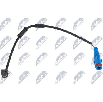 Brzdová destička Výstražný kontakt, opotřebení obložení NTY HCZ-PL-001