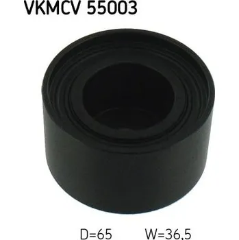 Vratná/vodicí kladka, klínový žebrový řemen SKF VKMCV 55003