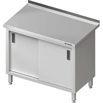 Kuchyňská skříňka Přístěnný stůl s posuvnými dveřmi 1700x600x850 mm | STALGAST, 980186170