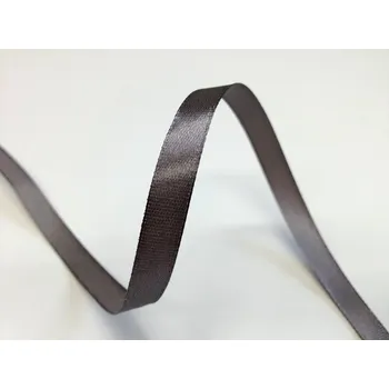 Stuha Šedé saténové stuhy - 22 m / 1,0 cm