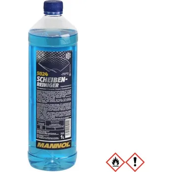 Náplň do chladiče a ostřikovače Zimní směs do ostřikovačů Mannol -70c 1l