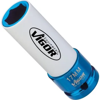 Vigor V2472 Nástrčná hlavice pro rázový utahovák 17mm 1/2"